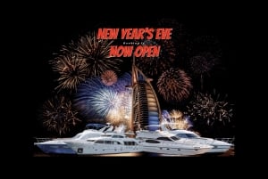 Дубай: Новый год на частной роскошной яхте длиной 36 футов