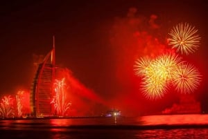 Dubai: New Years Yacht Party Fireworks, DJ, Drinks & Canapes