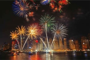 Dubai: New Years Yacht Party Fireworks, DJ, Drinks & Canapes