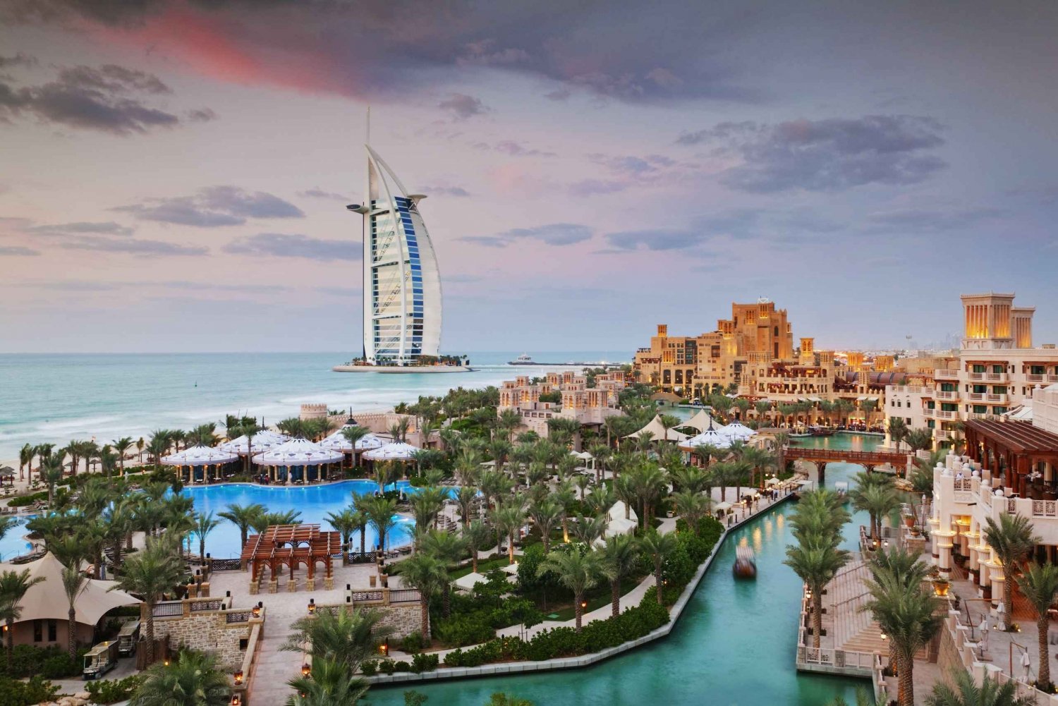 Dubai: Privétour of gedeelde stadstour met Abra boottocht