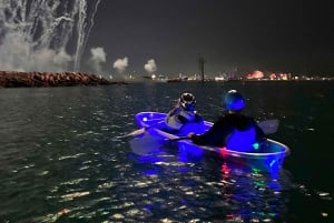 Dubaj: Nocna wycieczka kajakiem z widokiem na Burdż Chalifa