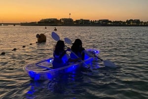 Dubai: Night Kayaking Tour with Burj khalifa views