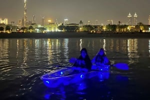 Dubai: Kajaktour bei Nacht