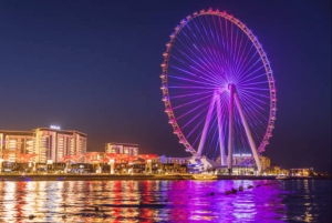 Dubai: Night Tour with Burj Khalifa, Fountain Show & Marina