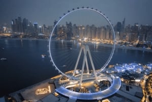Dubai: Night Tour with Burj Khalifa, Fountain Show & Marina