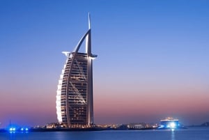 Dubai: Night Tour with Burj Khalifa, Fountain Show & Marina