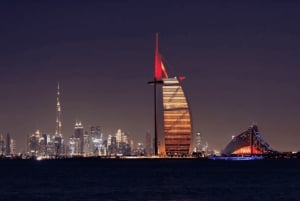 Dubai: Night Tour with Burj Khalifa, Fountain Show & Marina