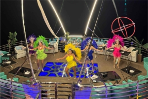 Dubai: NYE MegaYacht Lotus Royale vuurwerk & dinercruise