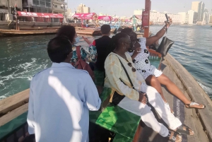 Stare Miasto w Dubaju, zatoczka, łódź Abra, piesza wycieczka z przewodnikiem po sukach