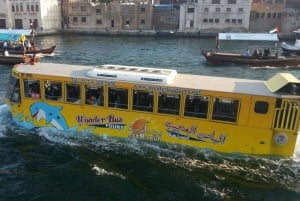 Dubai: Old town tour with Wonder Bus, souks, Creek and Guide