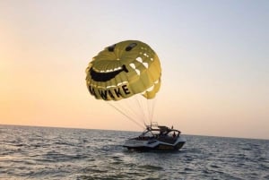 Dubai: Parasailing-eventyr på Palm og JBR Beach