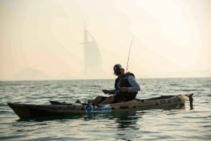 Dubai: Palm Jumeirah: Privat tur med kajakfiske i Palm Jumeirah
