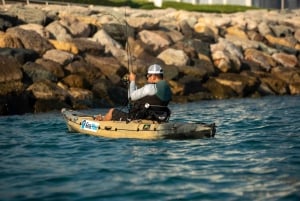 Dubai: Excursión Privada de Pesca en Kayak en Palm Jumeirah