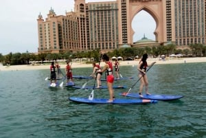 Dubai: Palm Jumeirah Paddle Boarding Tour