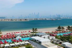 Dubai Palm Lunch & Beach Day with Views