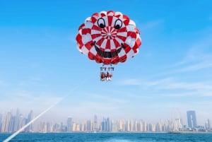 Dubai: Palm View and JBR View Parasailing Experience