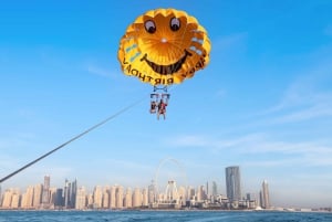 Dubaj: Parasailing z widokiem na Palm View i JBR View