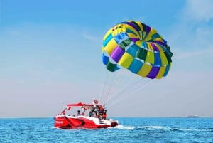 Dubaj: Parasailing z widokiem na Palm View i JBR View