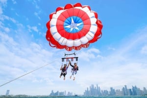 Dubai: Experiencia de Parasailing con vistas a la Palmera y a JBR