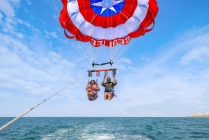 Dubai: Experiencia de Parasailing con vistas a la Palmera y a JBR
