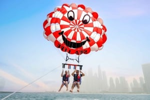 Dubaj: Parasailing z widokiem na Palm View i JBR View