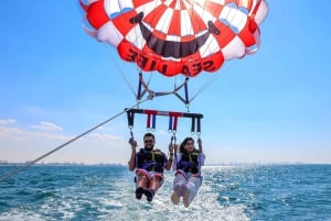 Dubaj: Parasailing z widokiem na Palm View i JBR View