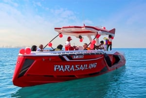 Dubaj: Parasailing z widokiem na Palm View i JBR View