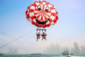 Dubaj: Parasailing z widokiem na Palm View i JBR View
