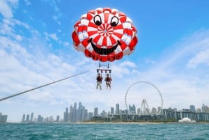Dubaj: Parasailing z widokiem na Palm View i JBR View