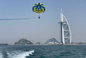 Dubai: Burj Al Arab View Parasailing Experience