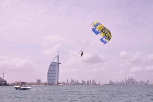 Dubai: Burj Al Arab View Parasailing Experience