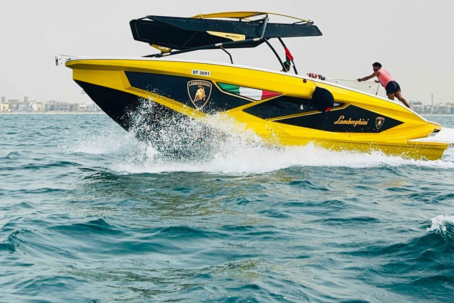 Dubai: Experiência de parasailing com vistas da Palm, JBR e Marina