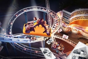 Dubai: Dubai Parks and Resorts™ 1-dagars 2-Park Pass