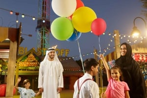 Dubai: Dubai Parks and Resorts™ 1-dags 2-Park Pass