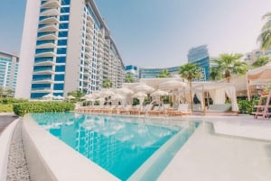 Dubai: Pool- og strandpas med prosecco og frugtplade til 2 personer