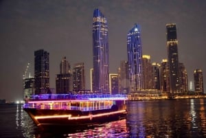 Dubaj: Rejs premium z kolacją w formie bufetu