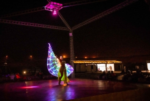 Dubai: safari premium sulle dune rosse con sandboarding e BBQ