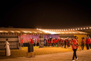 Dubai: safari premium sulle dune rosse con sandboarding e BBQ