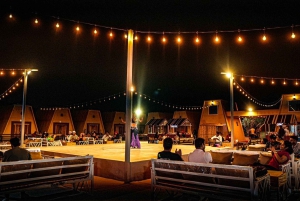 Dubai: safari premium sulle dune rosse con sandboarding e BBQ