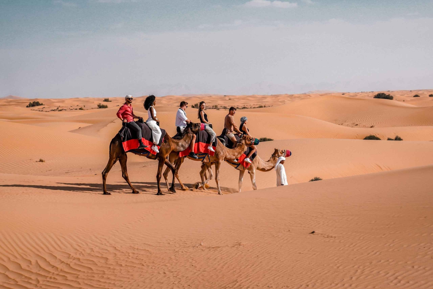 Dubai Premium Red Dunes Desert Safari: Camel Ride, Breakfast