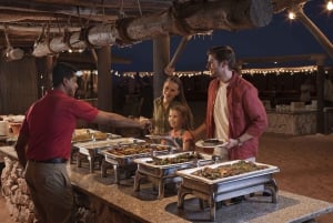 Dubaj: Premium Sahara Camp Safari, jazda na wielbłądzie i sandboarding