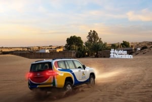 Dubaj: Premium Sahara Camp Safari, jazda na wielbłądzie i sandboarding