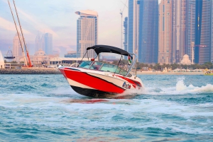 Dubai: Private Boat Tour - JBR/Burj Al Arab/Atlantis options