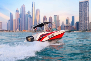 Dubai: Private Boat Tour - JBR/Burj Al Arab/Atlantis options