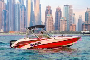 Dubai: Private Boat Tour - JBR/Burj Al Arab/Atlantis options