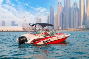 Dubaï : Tour en bateau privé - options JBR/Burj Al Arab/Atlantis