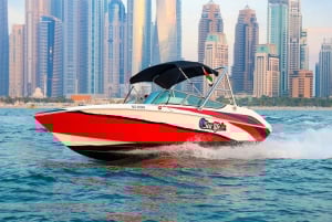 Dubaï : Tour en bateau privé - options JBR/Burj Al Arab/Atlantis