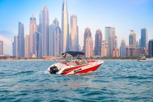 Dubaï : Tour en bateau privé - options JBR/Burj Al Arab/Atlantis
