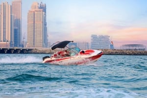 Dubaï : Tour en bateau privé - options JBR/Burj Al Arab/Atlantis