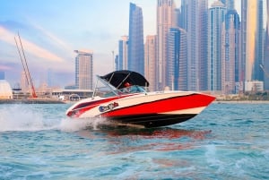 Dubaï : Tour en bateau privé - options JBR/Burj Al Arab/Atlantis